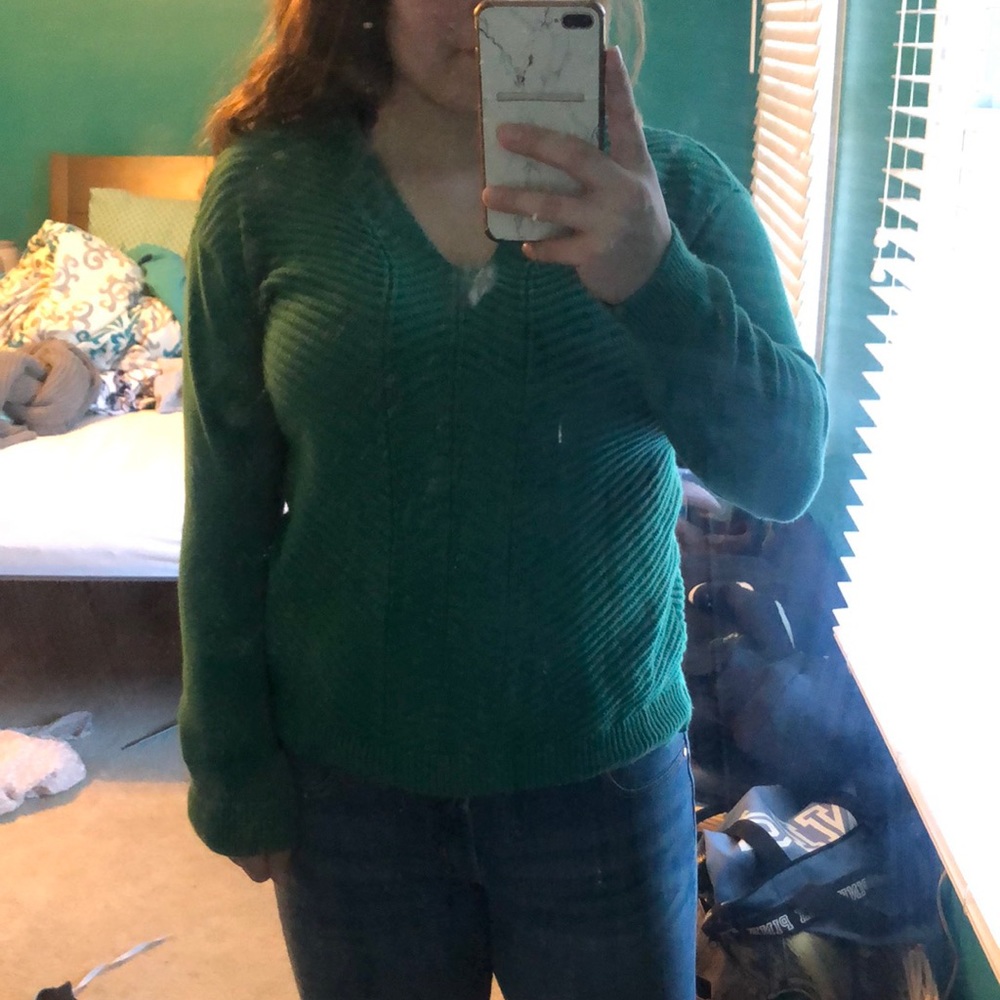 Green Sweater